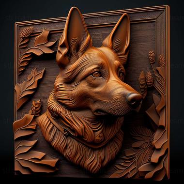 3D model Canis borjgali (STL)